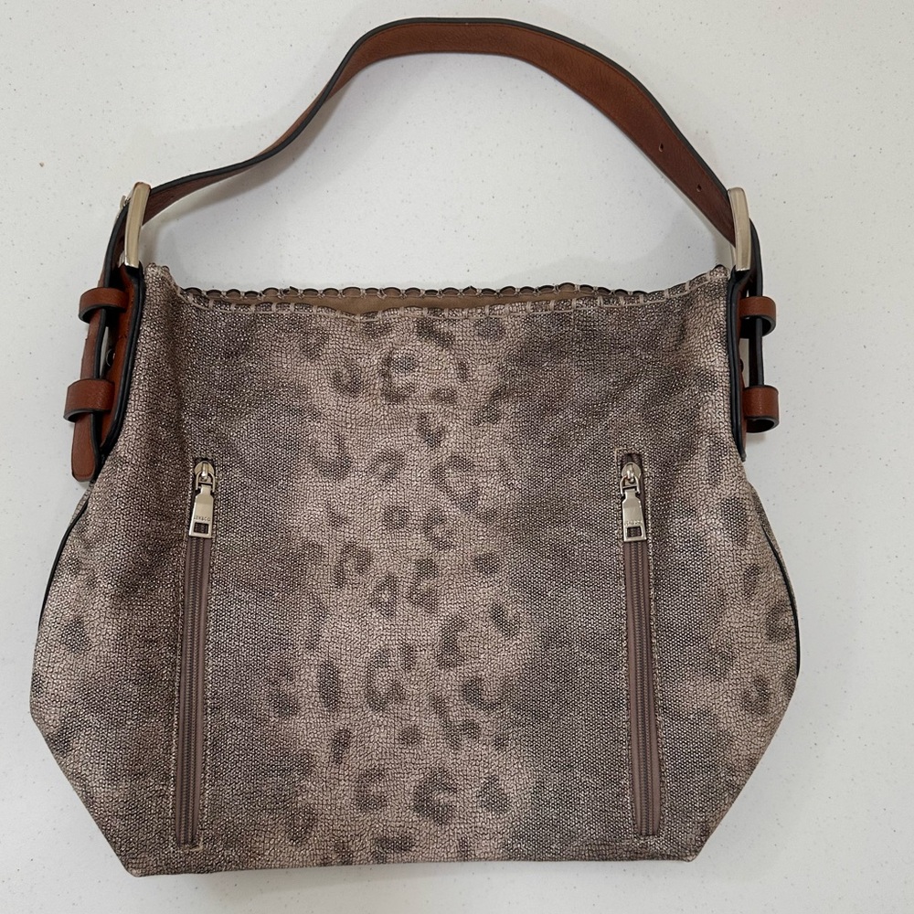 Leopard Print Shoulder Bag